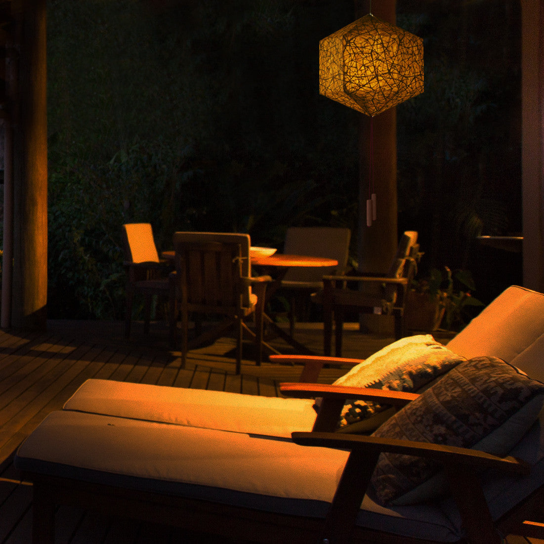 Nest Texture Brown Paper Lantern