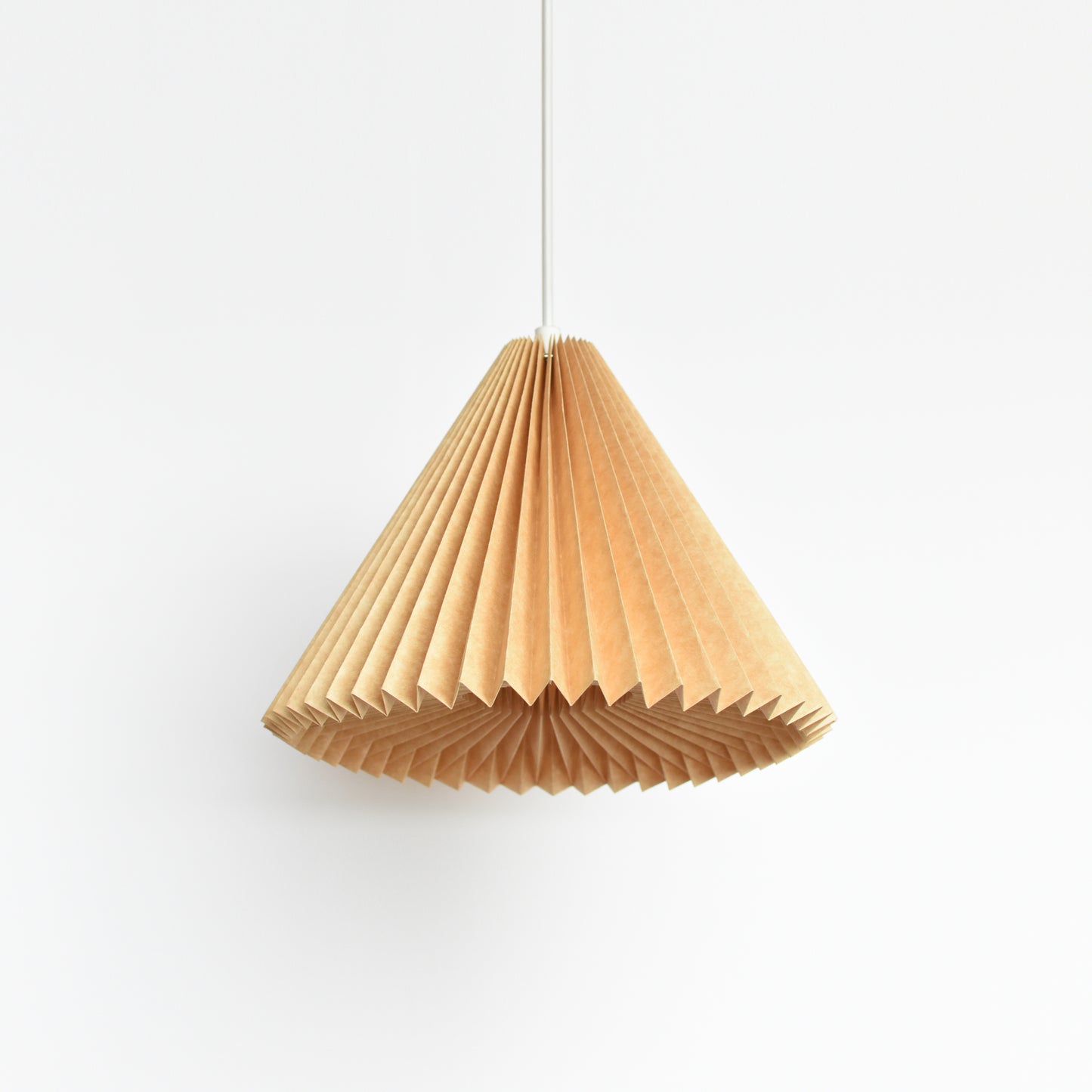Brownfolds Paper Origami Lampshade Brown