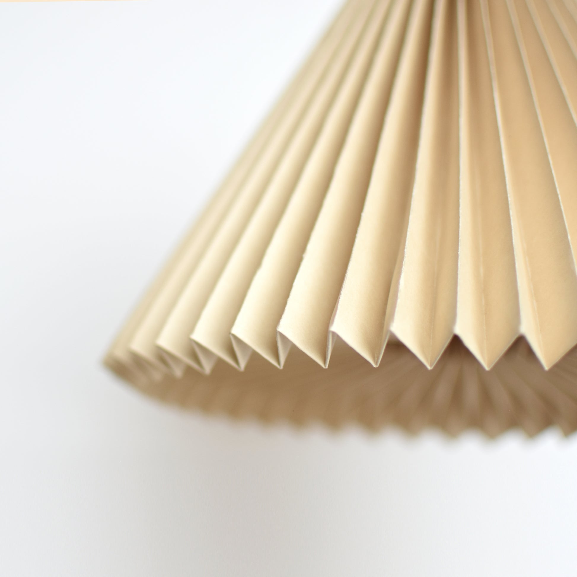 Pleated Paper Lamp  Pleats
