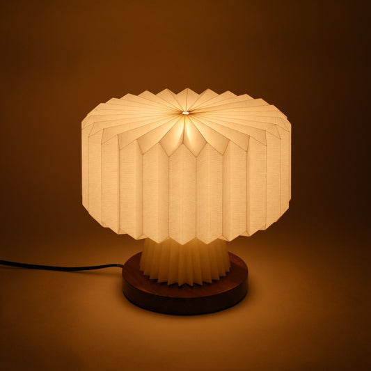 Origami-Inspired Wildlife Paper Lamps for Your Desk