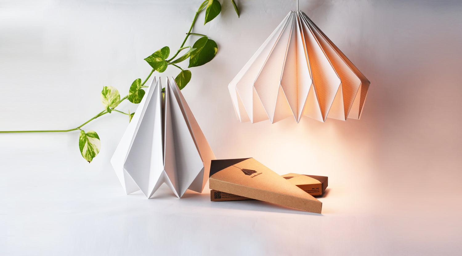 Vanilla Bliss Origami Lamp White Buy Online