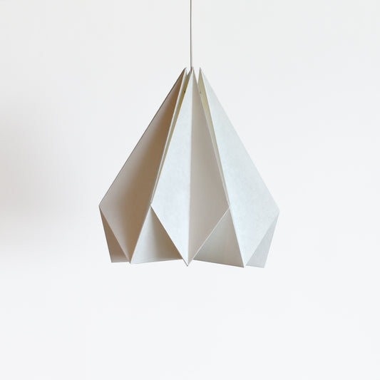 Brownfolds White Origami Paper lamp shade buy online