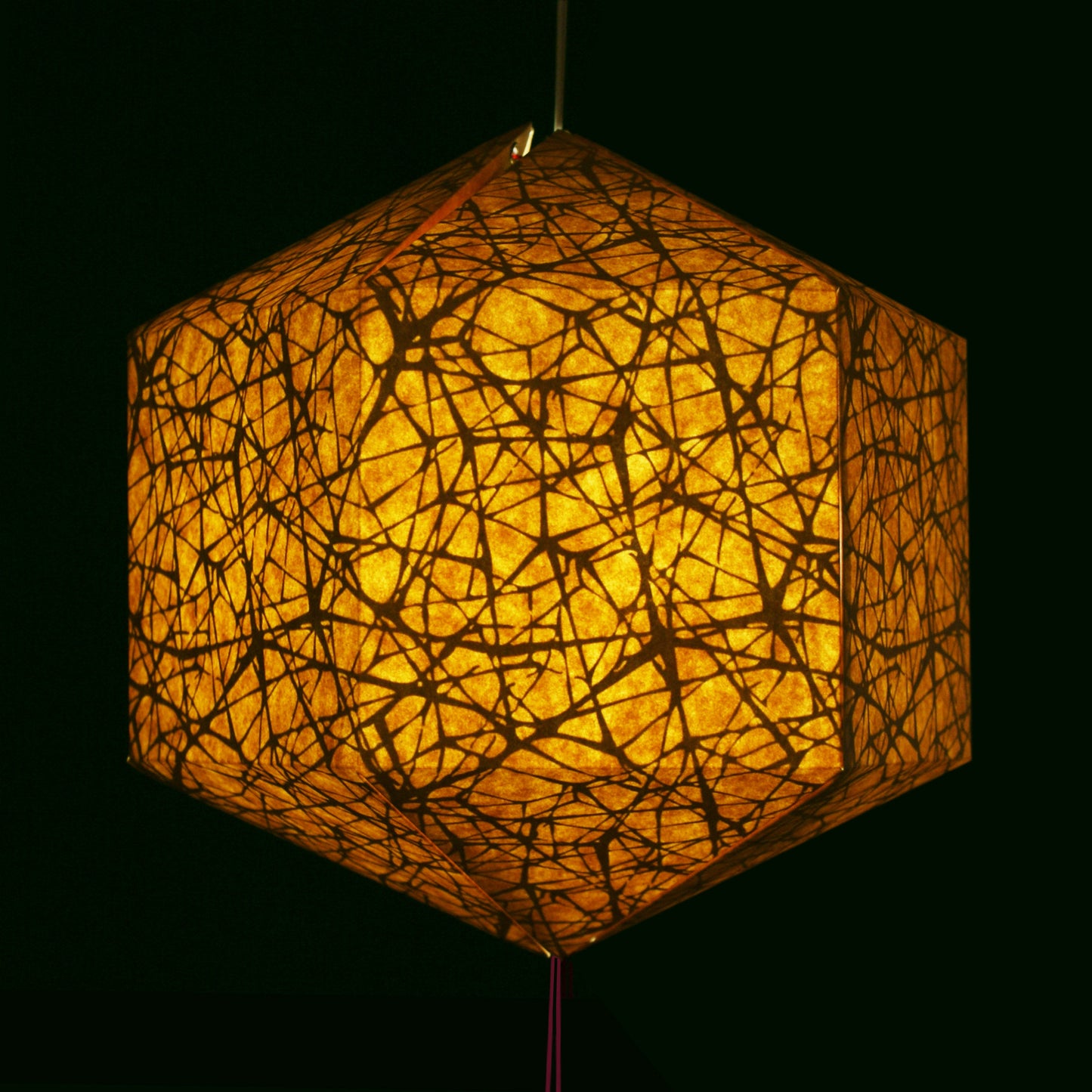 Nest Texture Brown Paper Lantern