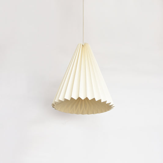 Brownfolds White Paper Origami Lampshade