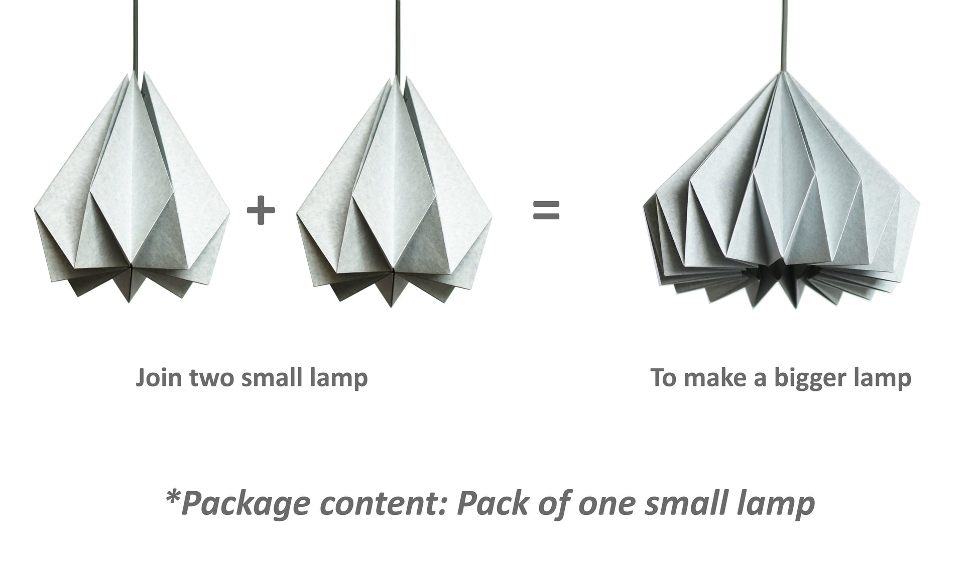 Modular Christmas Home Decor Lamp origami design buy online