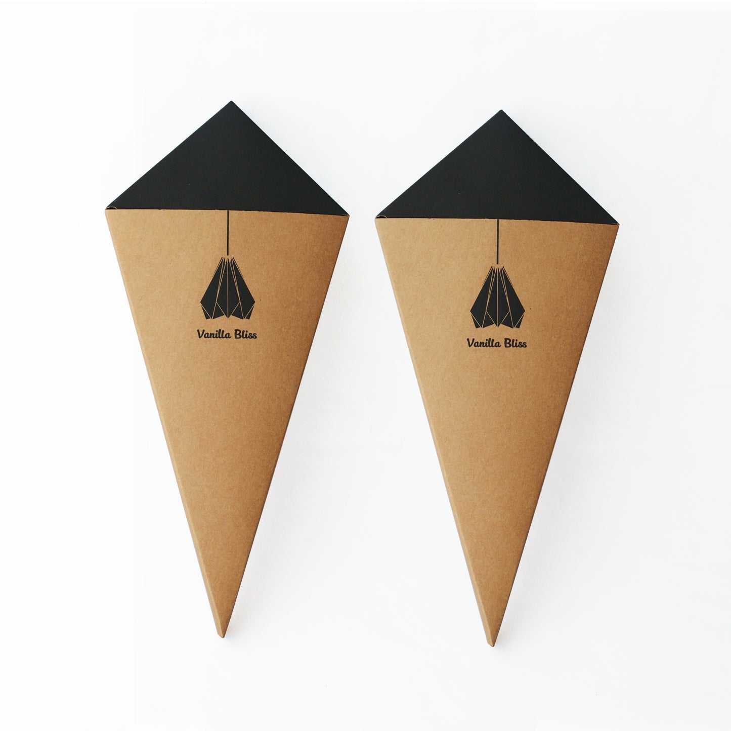 Origami Gift Ideas Online Brown Paper Lamp Packaging Design